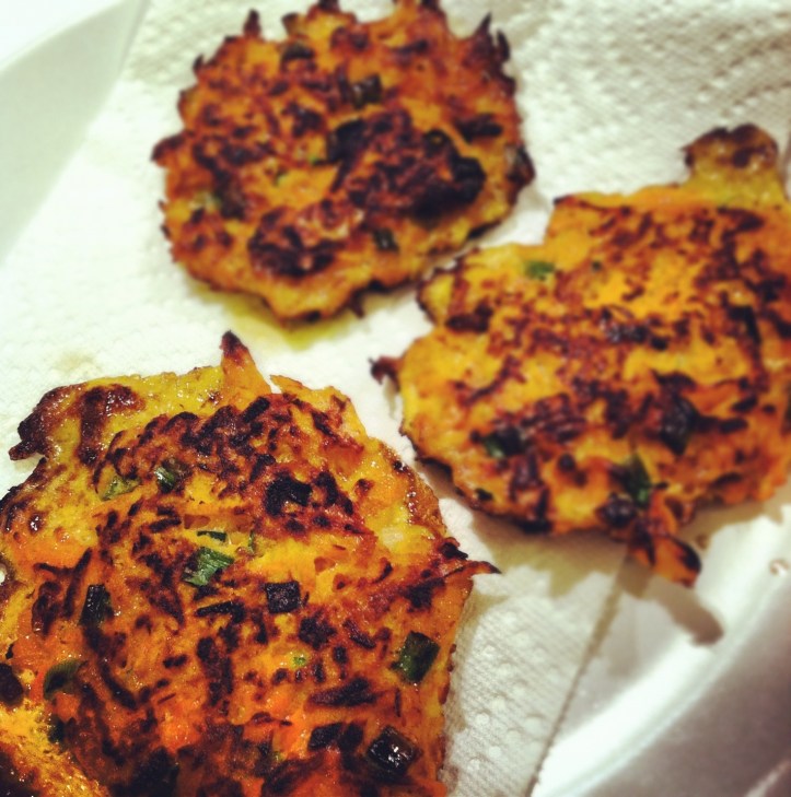 Carrot Scallion Pancakes